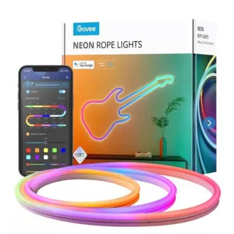 Govee Neon SMART ohebný LED pásek - RGBIC - 3m Govee Neon SMART ohebný LED pásek - RGBIC - 3m