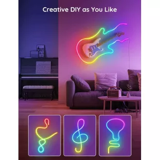 Govee Neon SMART ohebný LED pásek - RGBIC - 3m Govee Neon SMART ohebný LED pásek - RGBIC - 3m
