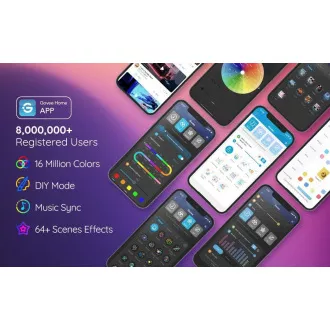 Govee Neon SMART ohebný LED pásek - RGBIC - 3m Govee Neon SMART ohebný LED pásek - RGBIC - 3m