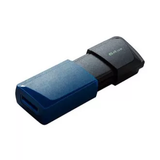 Kingston Flash Disk 64GB USB3.2 Gen 1 DataTraveler Exodia M (Black + Blue)