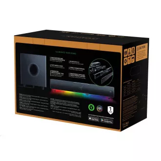 RAZER reproduktor Leviathan V2, Soundbar with Subwoofer, RGB RAZER reproduktor Leviathan V2, Soundbar with Subwoofer, RGB