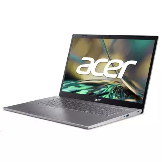 ACER NTB Aspire 5 (A517-53-55LG) - i5-1235U, 17.3" FHD IPS Anti-Glare, 16GB, 512GBSSD, Iris Xe graphics, W11PRO, šedá