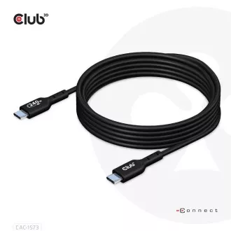 Club3D kabel USB-C, Oboustranný USB-IF Certifikovaný data kabel, Data 480Mb, PD 240W(48V/5A) EPR M/M 2m