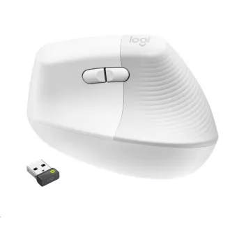 Logitech Wireless Mouse Lift for Business, off-white / pale grey