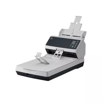 RICOH skener Fi-8270 A4, deska+průchod, 70ppm, 600dpi, LAN RJ45-1000, USB 3.2, ADF 100listů, 10000 listů za den