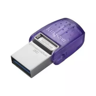 Kingston Flash Disk 128GB DataTraveler microDuo 3C 200MB/s dual USB-A + USB-C