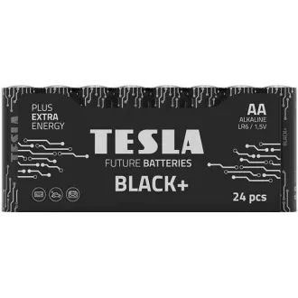 TESLA BATTERIES AA BLACK+ 24 MULTIPACK (R06 / SHRINK 24 PCS) TESLA BATTERIES AA BLACK+ 24 MULTIPACK (R06 / SHRINK 24 PCS)