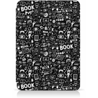 CONNECT IT pouzdro pro Amazon Kindle 2021 (11th gen.), DOODLE černá