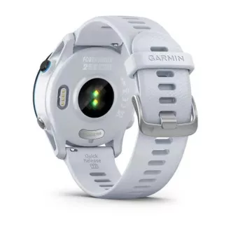 Garmin GPS sportovní hodinky Forerunner® 255 Music, Whitestone