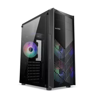 1stCOOL skříň MONSTER, middle tower, AU, USB 3.0, bez zdroje, sRGB fan, průhledná bočnice, černá 1stCOOL skříň MONSTER, middle tower, AU, USB 3.0, bez zdroje, sRGB fan, průhledná bočnice, černá
