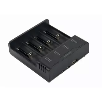 GEMBIRD nabíječka baterií BC-USB-02, 4ks, Ni-MH + Li-ion