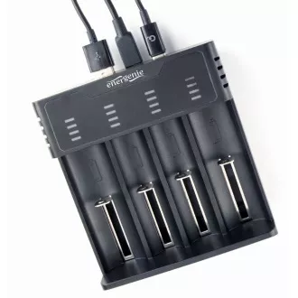 GEMBIRD nabíječka baterií BC-USB-02, 4ks, Ni-MH + Li-ion