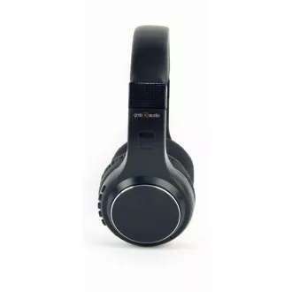 GEMBIRD sluchátka s mikrofonem Warszawa, Bluetooth, černá