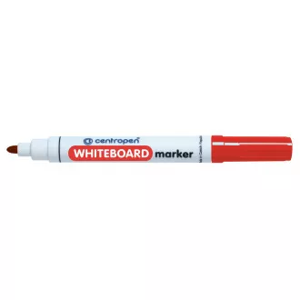 Značkovač Centropen 8559 na bílé tabule červený válcový hrot 2,5mm