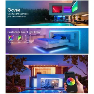 Govee WiFi RGB Smart LED pásek 5m