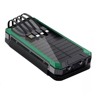 Viking solární outdoorová power banka EP16W 16000 mAh, bezdrátové nabíjení