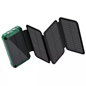 Viking solární outdoorová power banka EP16W 16000 mAh, bezdrátové nabíjení