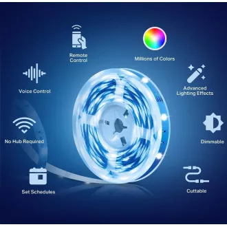 TP-Link Tapo L900-10 chytrý WiFi LED pásek (barevný, 2, 4GHz, 2x5m)