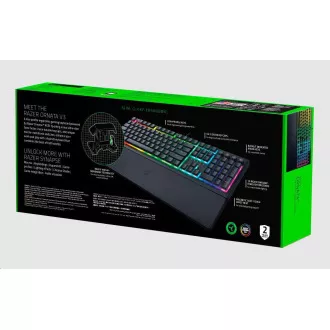 RAZER klávesnice Ornata V3, RGB, US Layout