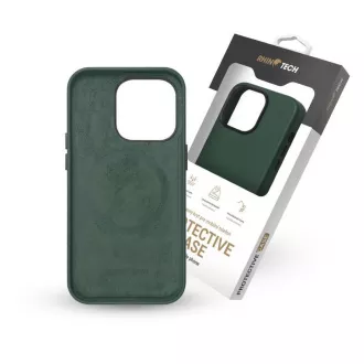 RhinoTech MAGcase Eco pro Apple iPhone 14 Pro, tmavě zelená RhinoTech MAGcase Eco pro Apple iPhone 14 Pro, tmavě zelená