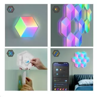 Govee Glide Hexa Pro LED Smart - 10ks Govee Glide Hexa Pro LED Smart - 10ks