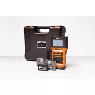 BROTHER prenosná tlačiareň štítkov PT-E550WNIVP, Wi-Fi, LCD, 7 riadkov