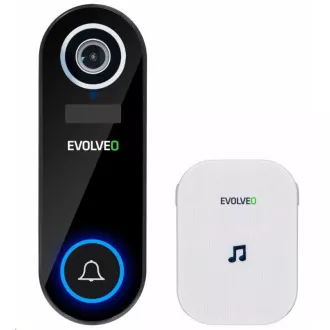 EVOLVEO Ringo DB2 - bezdrátový chytrý videozvonek + zvonek do zásuvky