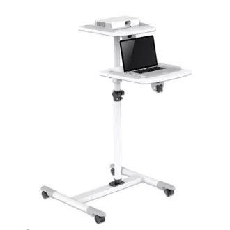 MANHATTAN vozík pro projektor/laptop, šedo-bílá