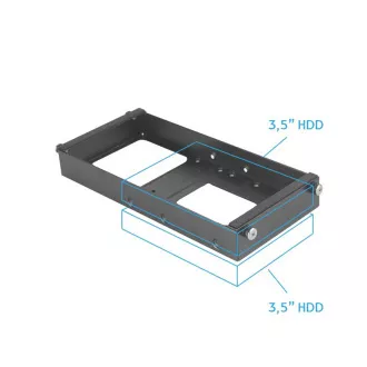 CHIEFTEC skříň Pro Cube Mini CN-01B-OP, ITX, Black, bez zdroje