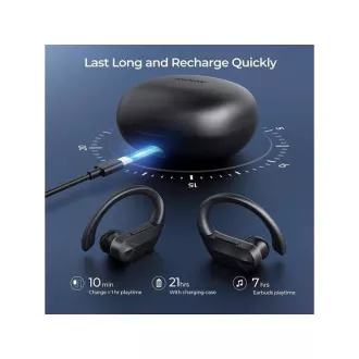 MPOW Flame Solo - sportovní bluetooth sluchátka, černé