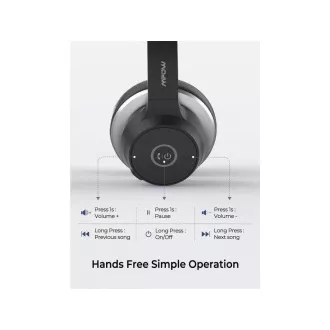 MPOW HC5 Business headset - bezdrátová sluchátka, černá MPOW HC5 Business headset - bezdrátová sluchátka, černá