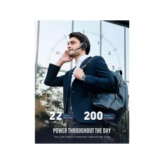 MPOW HC5 Business headset - bezdrátová sluchátka, černá MPOW HC5 Business headset - bezdrátová sluchátka, černá