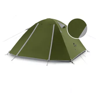 Naturehike stan P3 pro 2-3 osoby, váha 2300g - tmavě zelený Naturehike stan P3 pro 2-3 osoby, váha 2300g - tmavě zelený