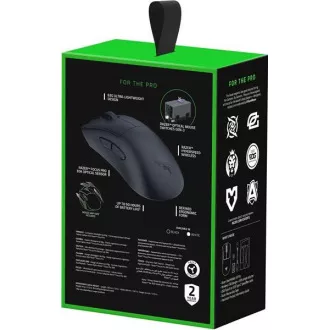 RAZER myš DeathAdder V3 Pro, optická, bezdrátová, černá