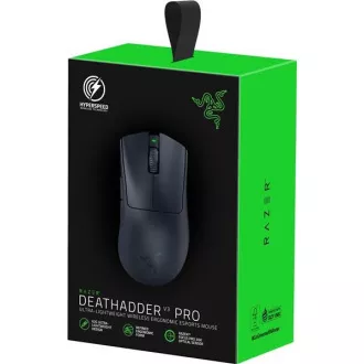 RAZER myš DeathAdder V3 Pro, optická, bezdrátová, černá