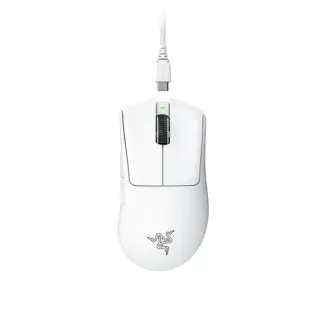 RAZER myš DeathAdder V3 Pro, optická, bezdrátová, bílá