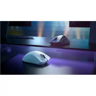 RAZER myš DeathAdder V3 Pro, optická, bezdrátová, bílá