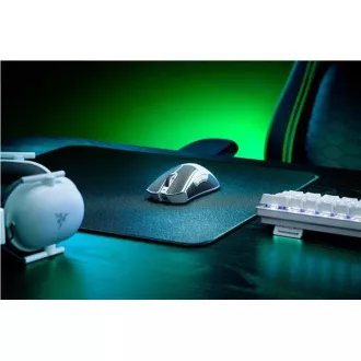 RAZER myš DeathAdder V3 Pro, optická, bezdrátová, bílá