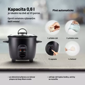 Lauben Rice Cooker 600BC - rýžovar
