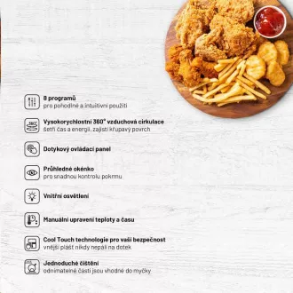 Lauben Hot Air Fryer 4000BC