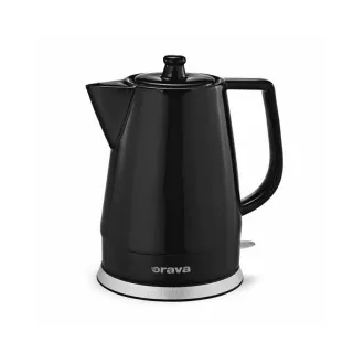 Orava VK-3813 B rychlovarná konvice, 1500 W, 1.5 l, kermická, automatické vypnutí, černá