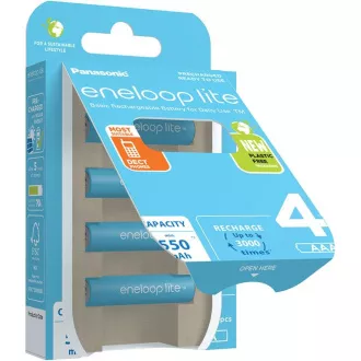 PANASONIC HR03 AAA 4LCCE/4BE ENELOOP LITE N, 550 mAh (Blistr 4ks) PANASONIC HR03 AAA 4LCCE/4BE ENELOOP LITE N, 550 mAh (Blistr 4ks)