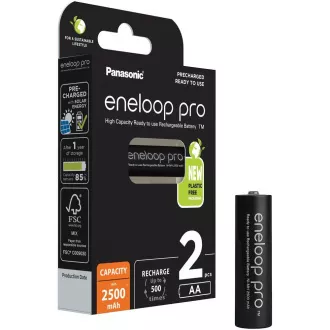 PANASONIC HR6 AA 3HCDE/2BE ENELOOP PRO N, 2500 mAh (Blistr 2ks) PANASONIC HR6 AA 3HCDE/2BE ENELOOP PRO N, 2500 mAh (Blistr 2ks)