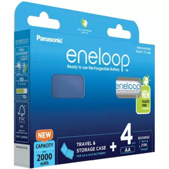 PANASONIC HR6 AA 3MCCEC/4BE ENELOOP CASE N, 2000 mAh (Blistr 4ks)