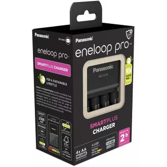 PANASONIC NAB. KJ55HCD40E 4xAA ENELOOP PRO N, 2500 mAh pro AA/AAA (Blistr 4ks + nab.)