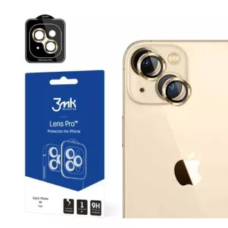 3mk ochrana kamery Lens Protection Pro pro Apple iPhone 14, zlatá