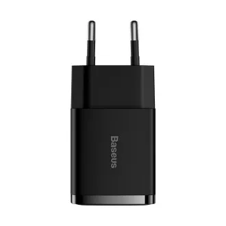 Baseus kompaktní nabíječka 2U 10.5W černá Baseus kompaktní nabíječka 2U 10.5W černá
