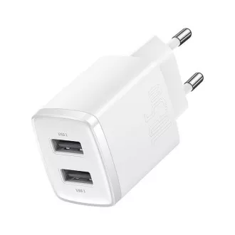 Baseus kompaktní nabíječka 2U 10.5W bílá Baseus kompaktní nabíječka 2U 10.5W bílá