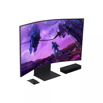 SAMSUNG LED MT LCD Gaming Smart Monitor 55" Odyssey Ark Monitor LS55BG970NUXEN - prohnutý, VA, 3840x2160, 1ms, HDMI, Wi, Pivot SAMSUNG LED MT LCD Gaming Smart Monitor 55" Odyssey Ark Monitor LS55BG970NUXEN - prohnutý, VA, 3840x2160, 1ms, HDMI, Wi, Pivot