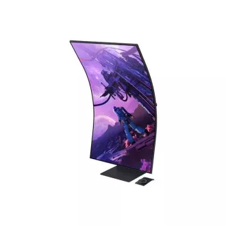 SAMSUNG LED MT LCD Gaming Smart Monitor 55" Odyssey Ark Monitor LS55BG970NUXEN - prohnutý, VA, 3840x2160, 1ms, HDMI, Wi, Pivot SAMSUNG LED MT LCD Gaming Smart Monitor 55" Odyssey Ark Monitor LS55BG970NUXEN - prohnutý, VA, 3840x2160, 1ms, HDMI, Wi, Pivot